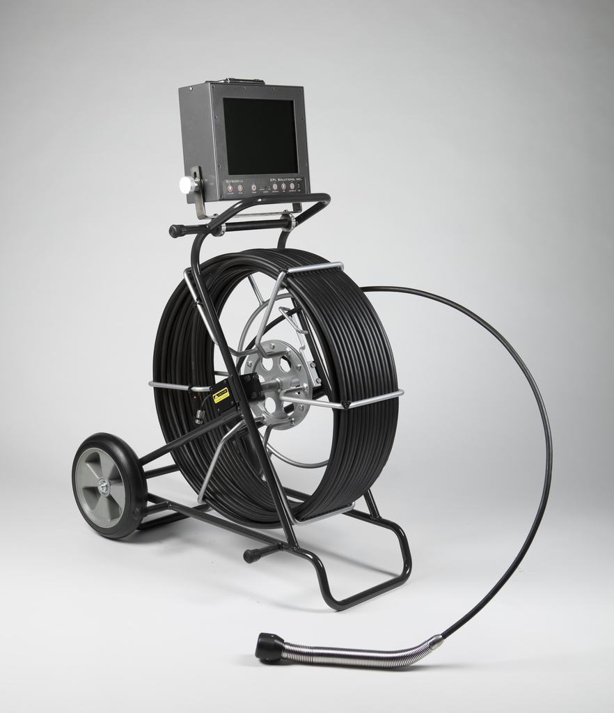 005-EPLS-REEL-2018-Video-Inspection-Durable-Camera-Reel A durable solution for camera inspecting 3 inch to 12 inch lines